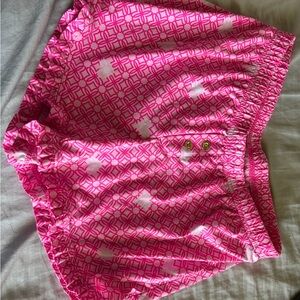 Lilly Pulitzer Pink Pajama Shorts XS
